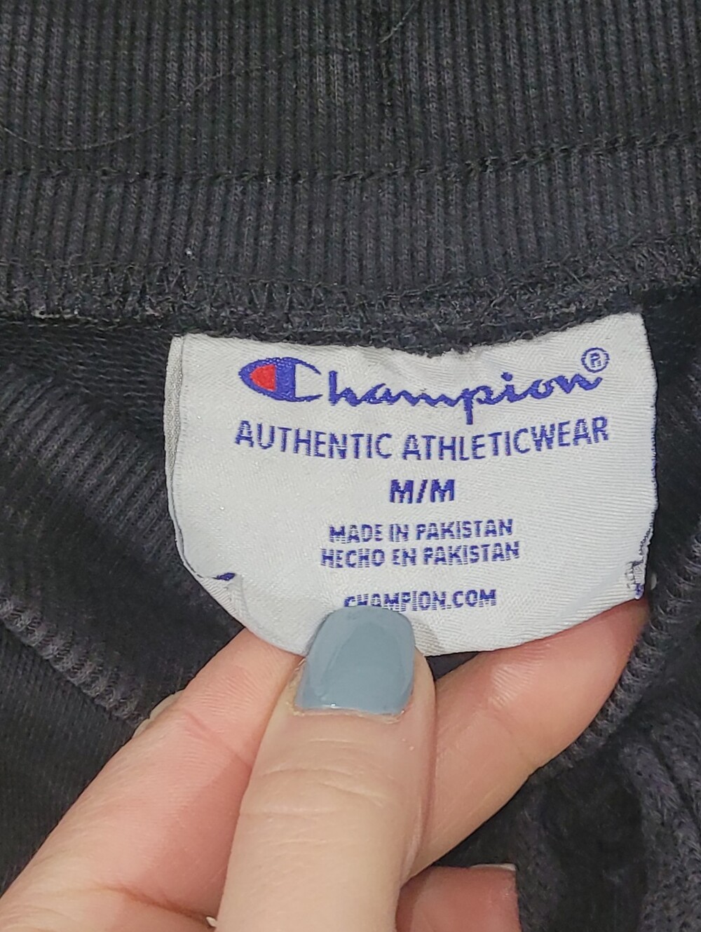 Champion Size Medium Black Athletic Shorts - Picture 3 of 5